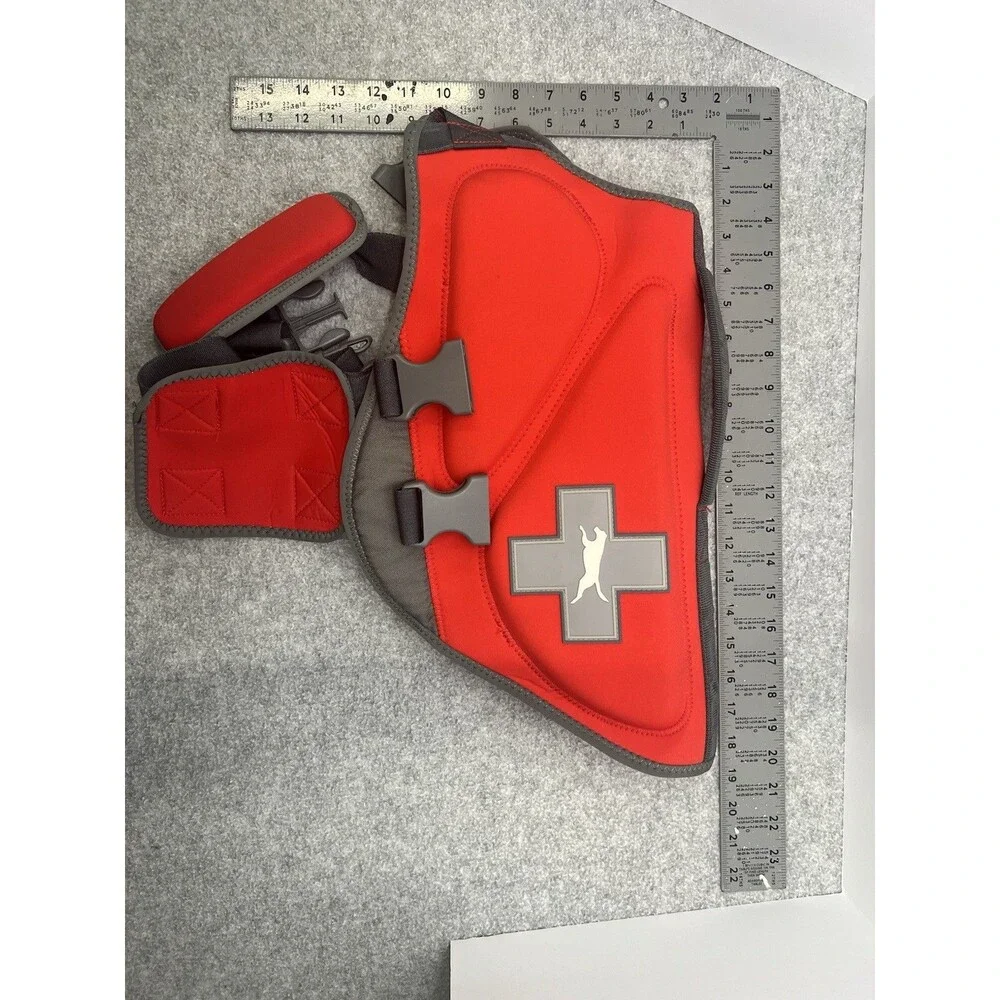 Top Paw Red Neoprene Pet Life Jacket Size X Large Dog 85-100 lbs